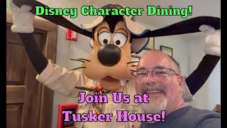 Tusker House at Disneys Animal Kingdom  Character Dining [upl. by Sucramd]