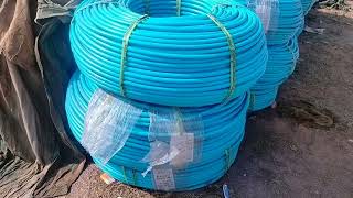 MDPE Pipe Medium Density Polyethylene Pipe storage construction watersupply [upl. by Menedez]