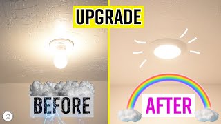 How to replace a light bulb with LED  DIY beginner level [upl. by Ilak446]