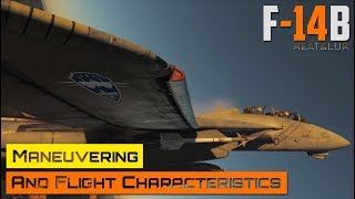 DCS World  F14 Tomcat  Maneuvering and Flight Characteristics [upl. by Ytitsahc998]