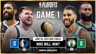 Boston Celtics vs Dallas Mavericks Full Game 1 Highlights  Jun 6  2024 NBA Finals [upl. by Sahc]