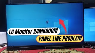 LG Monitor 24MK600M Panel Line Problem Repair  Created by Afjal Hossain [upl. by Ainatnas]