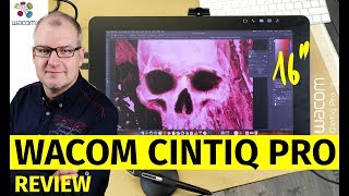 Wacom Cintiq Pro 16quot mit 4K Display im Test  Review [upl. by Hselin789]