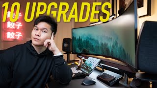 10 PREMIUM Desk Setup Upgrades That Are Worth Investing in [upl. by Nomrah482]