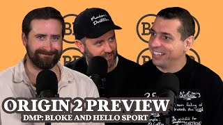 Bloke In A Bar  Origin 2 and Round 16 Preview w Hello Sport [upl. by Ettenna]