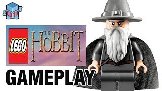 LEGO The Hobbit GANDALF Saves Dwarves Gameplay [upl. by Rafaello]