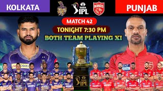 IPL 2024 Kolkata Knight Riders vs Punjab Kings Playing XI 2024  KKR vs PBKS 2024 [upl. by Scharf711]