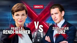 Das Wahl Duell des Jahres Rendi Wagner vs Kurz 20092019 [upl. by Holmun850]