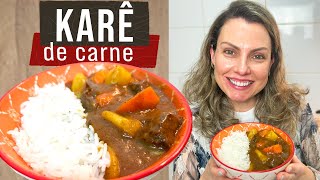 KARÊ  CURRY JAPONÊS  APRENDA A FAZER A TRADICIONAL COMIDA JAPONESA EM CASA [upl. by Enimrac]