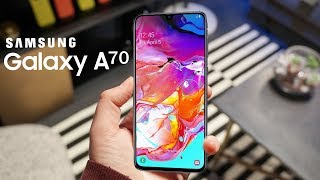 Samsung Galaxy A70 OFFICIAL [upl. by Ecnerewal536]