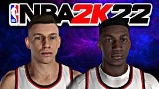 ROKO PRKAČIN amp YANNICK NZOSA Face Creation  NBA 2K22 [upl. by Malinda]