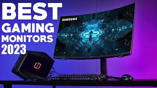 TOP 10 BEST GAMING MONITORS 2023 [upl. by Grunenwald]