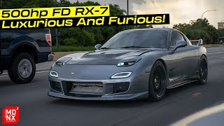 A 500hp Rotary Powered Space Ship  Dylan Danas FD RX7 [upl. by Sumer]