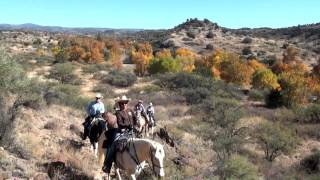 Horseback Riding the Trails of the Verde Valley near Sedona Arizona [upl. by Onafets]