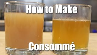 How To Make Consomme [upl. by Mehcanem15]