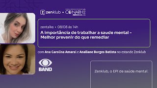 Saúde mental no trabalho palestra  Zenklub no CONARH 2023 [upl. by Gombosi695]