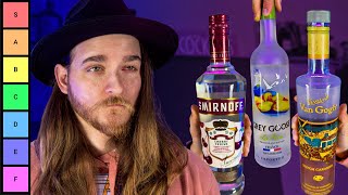 Flavored Vodka Tier List  Taste Test [upl. by Anyahc871]