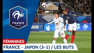 Equipe de France Féminine  FranceJapon 31 les buts I FFF 2019 [upl. by Aicala]