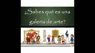 Galería de arte para niños ejemplos de cuadros [upl. by Tannenwald]