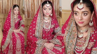 Laiba Khan Mera Dil Mera Dushman Bridal Makeup Tutorial [upl. by Yerffe]