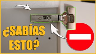 🚀 ¿CÓMO AJUSTAR e INSTALAR BISAGRAS TOCA los TORNILLOS correctos ¡TUTORIAL [upl. by Montfort]