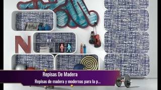 ♥Repisas de madera y modernas para la pared♥ [upl. by Frederico]