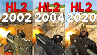 HalfLife 2  Beta vs Vanilla vs MMod  Weapons Comparison [upl. by Galasyn768]