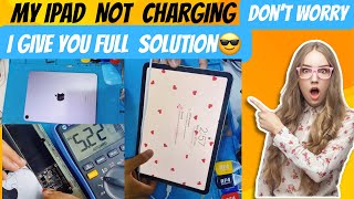 iPad Air 4 charging ic replacement iPad a2316 model not charging and not fast charging solution [upl. by Notgnilliw924]