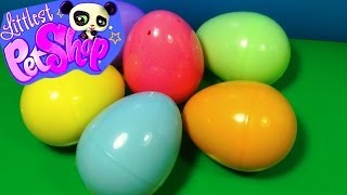 6 Littlest Pet Shop surprise eggs LPS surprise eggs Each egg holds a different lovable pet [upl. by Kinney]