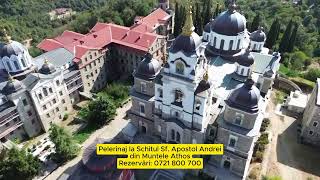 Pelerinaj la Schitul Sf Apostol Andrei din Muntele Athos  Rezervări 0721 800 700 [upl. by Ennaeel257]