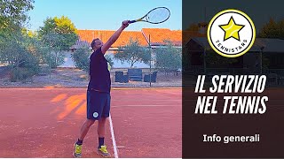 Il servizio nel tennis Info generali  ⭐️ TENNISTARS ⭐️ [upl. by Maltzman]