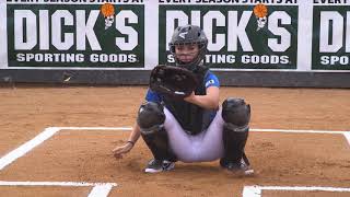 Softball Catcher Skills Blocking [upl. by Otilia]