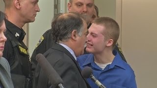 Teen cries out during sentencing [upl. by Gayner]