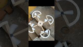 How to make Quadcopter Drone from cardboard short viral project video [upl. by Beauregard391]