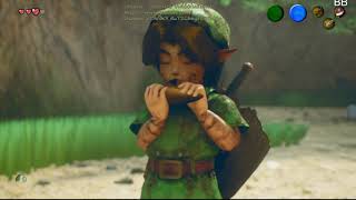 Zelda Ocarina of time REMAKE avec Unreal engine 5 nouveau gameplay [upl. by Llevol83]