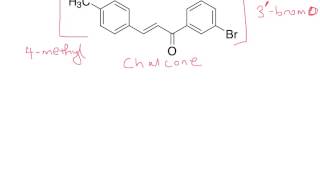 Naming chalcone [upl. by Perrin436]