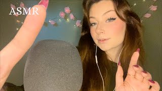 ASMR TRIGGER ASSORTMENT tapping scratching brushing mouth sounds etc [upl. by Gnel]