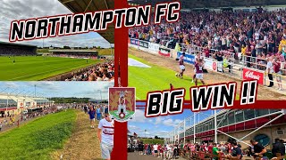 GREAT COMEBACK WIN😲Northampton FC vs Exeter City FC [upl. by Acinnod]