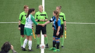 KFC Heist LadiesClub Brugge Vrouwen B 53 28042018 [upl. by Abe]