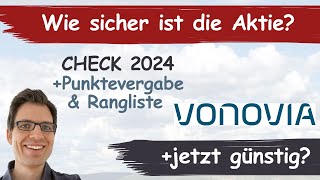 Vonovia Aktienanalyse 2024 Wie sicher ist die Aktie günstig bewertet [upl. by Elttil]