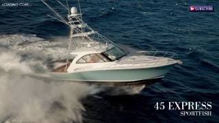 New Hatteras 45 Express Sportfish For Sale by BoatShowAvenue [upl. by Presley]