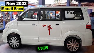 Maruti Eeco 2023 New Model  Eeco 2023 New Model  2023 Maruti Eeco New Model  Price And Review [upl. by Enelyaj]