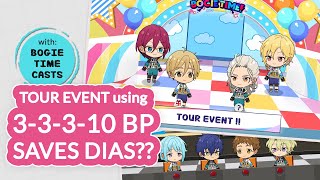 Best BP Usage Method for Tour Event For F2P amp VIP Enstars Music EN Guide feat Bogie Time Casts [upl. by Aiynot186]