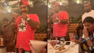 Jim Jones Makes An Emotional Speech About Wife Chrissy While Celebrating His 48th BDay 🥲 [upl. by Arlen]