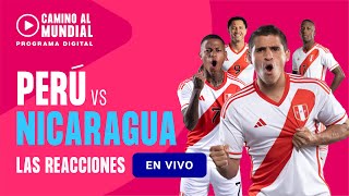 PERÚ VS NICARAGUA EN VIVO  NARRACIÓN DESDE CABINA [upl. by Eiznikam]