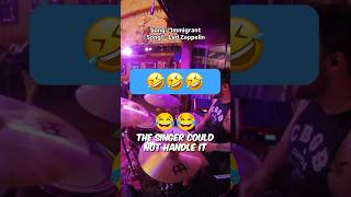 The singer could never recover 😂😂😂 drums [upl. by Tnias965]