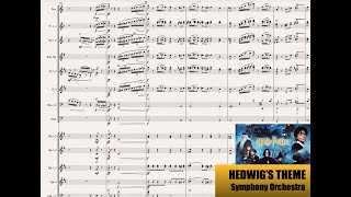 Hedwigs Theme Full Orchestral Score [upl. by Hanahs]