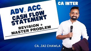 CA Inter Adv Accounts  Cash Flow Statement  AS 3  Full Revision in 25 Min  Master Question [upl. by Nakre]