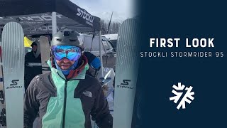 20232024 Stockli Stormrider 95 First Look  Powder7 [upl. by Komsa]