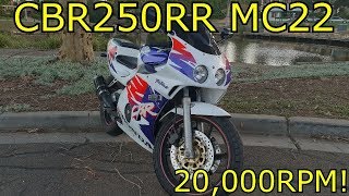 CBR250RR MC22 Day Ride 1 250cc 4 Cylinder [upl. by Goldwin]